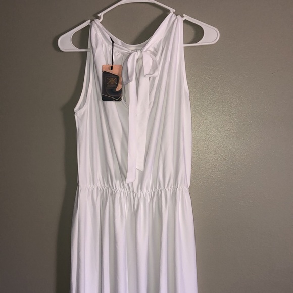 KOH KOH Women’s Sleeveless Halter Maxi Gown - Picture 8 of 10